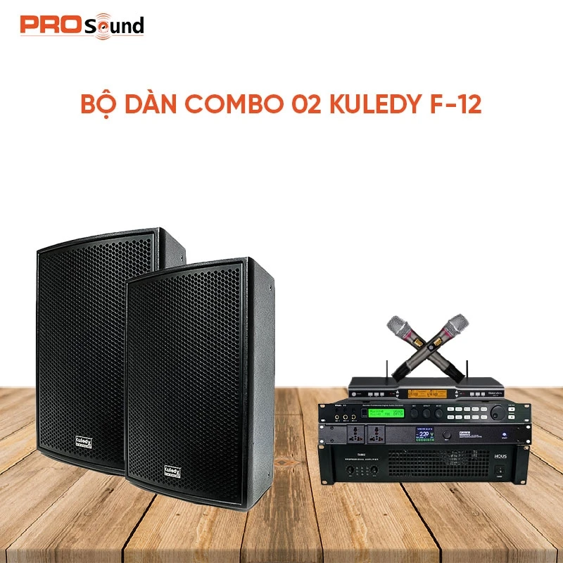 Dàn loa karaoke gia đình Kuledy F12 [Dàn 02]