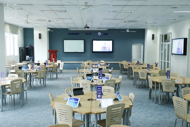 dàn âm thanh chất lượng cho không gian phòng học