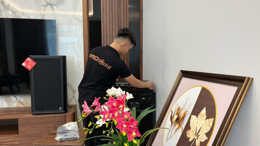 Lắp đặt dàn karaoke gia đình tốt cho người dùng 