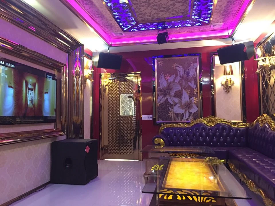 bộ âm thanh karaoke lắp đặt cho phòng hát