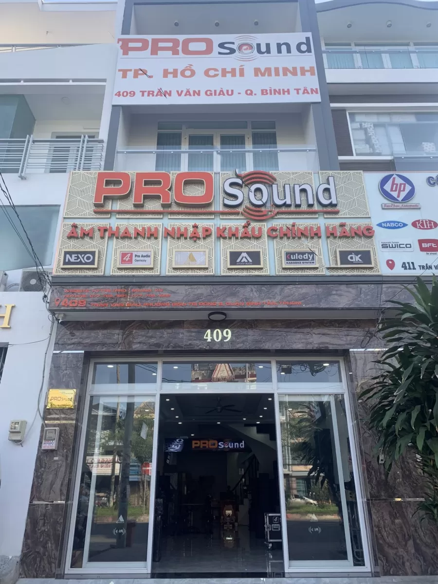 prosound phân phối thiết bị âm thanh chất lượng