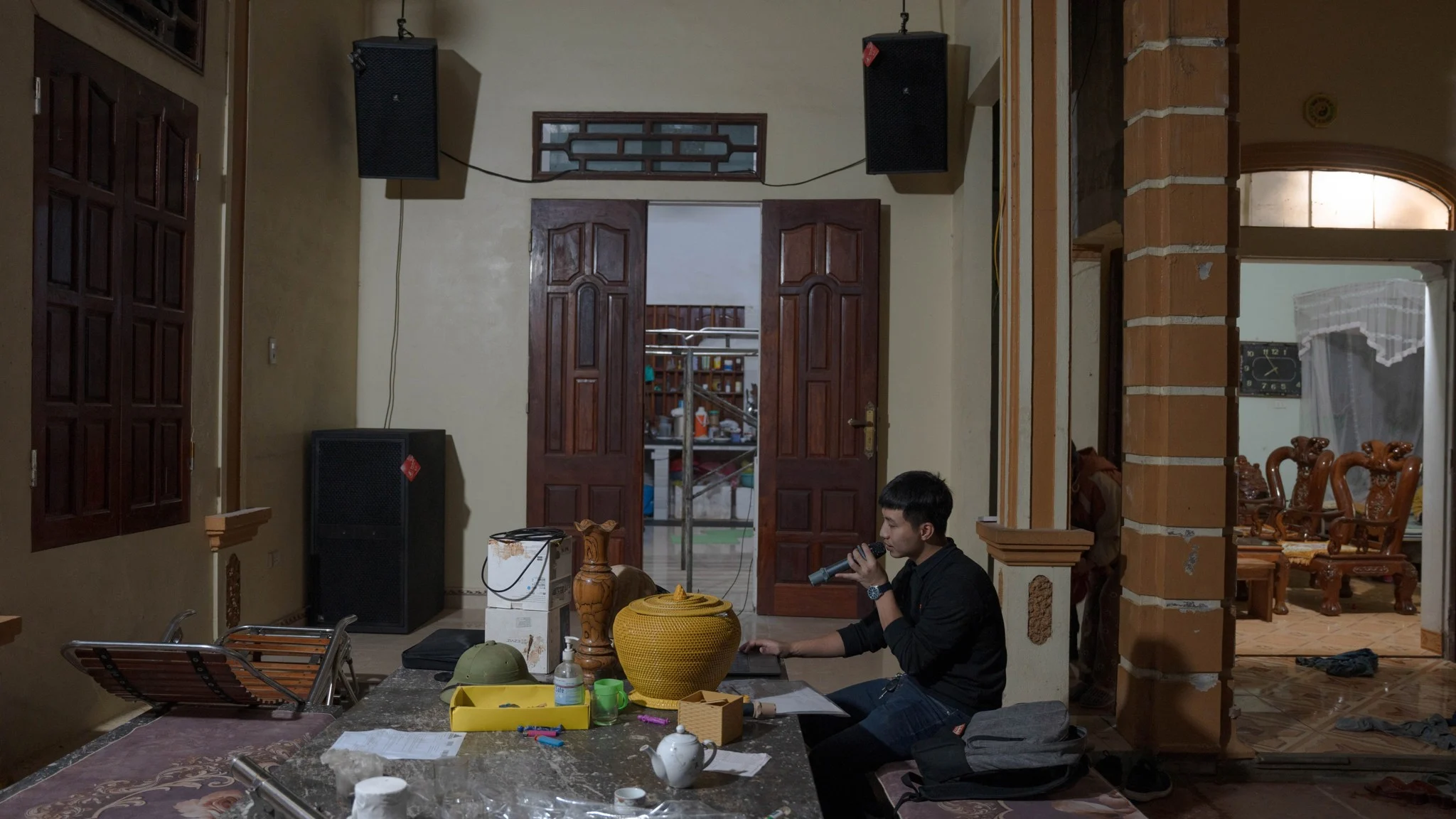 bộ loa karaoke gia đình