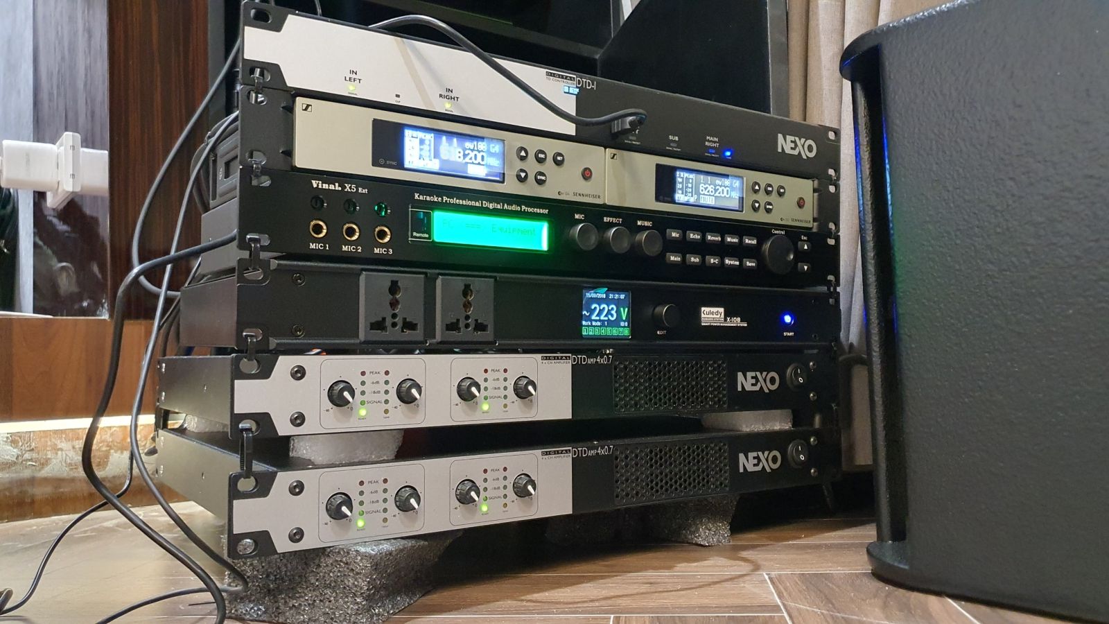 dàn âm thanh hát karaoke hay nhất được lắp đặt cho gia đình