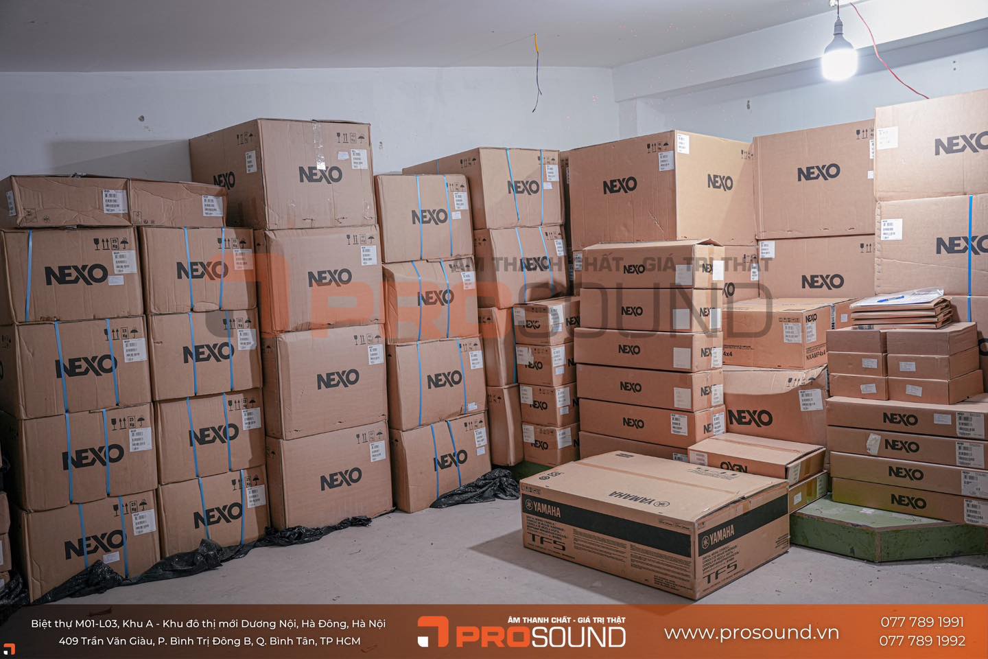 hộ thống âm thanh nexo tại nhà hát tuổi trẻ