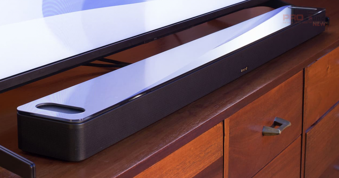 Bose ra mắt Smart Soundbar 900 thiết kế