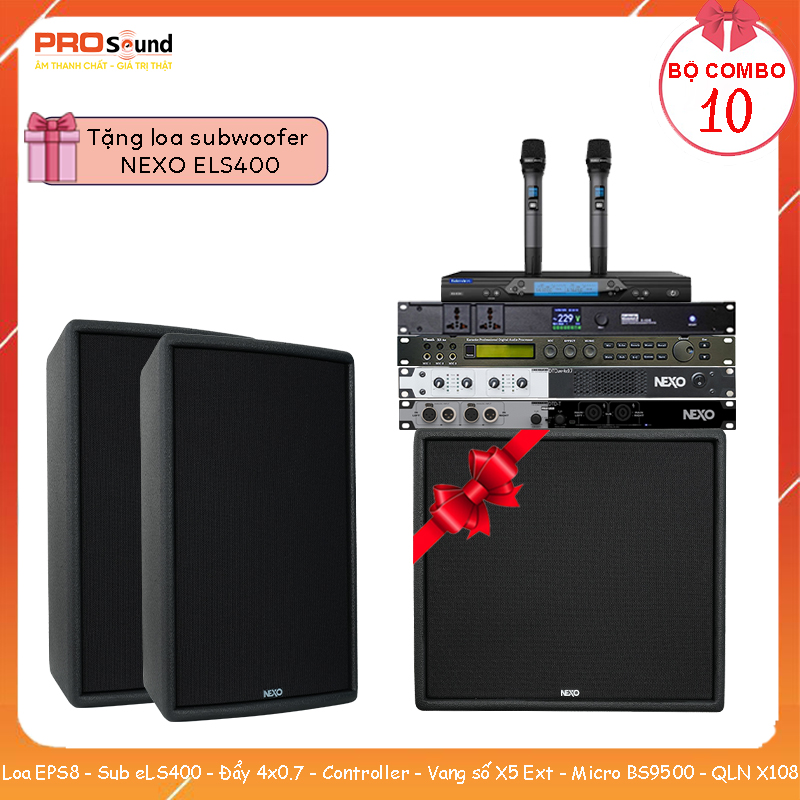 nexo eps8 và sub els400