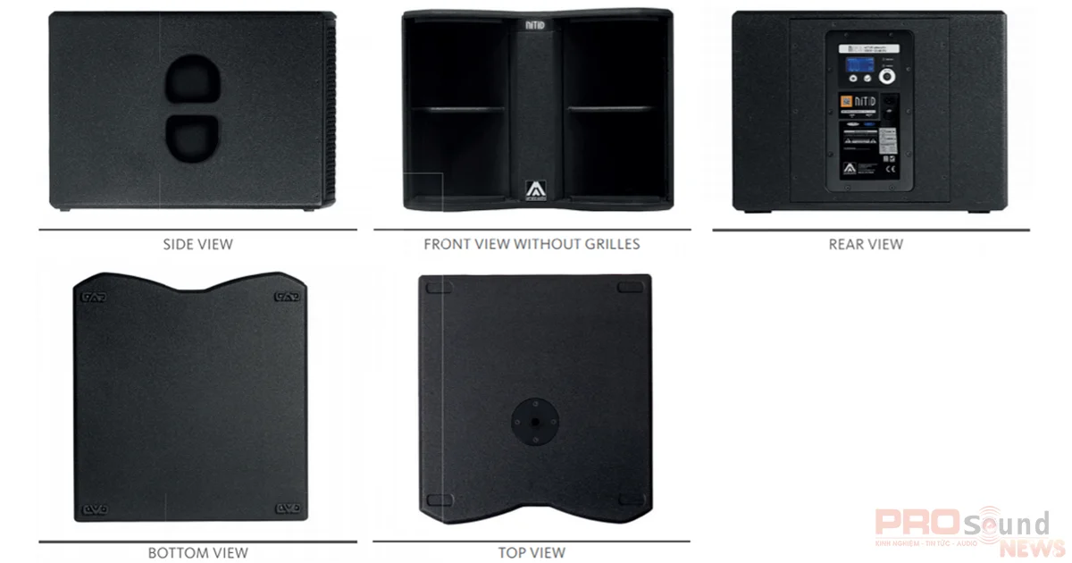Loa Subwoofer Amate Nitid N12W Active