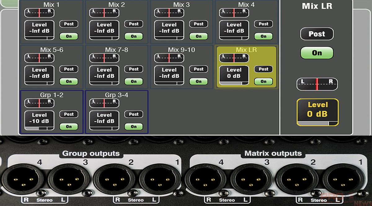 các chức năng chỉnh mixer 