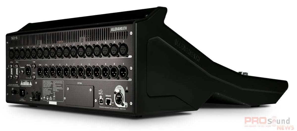Mixer Allen&Heath SQ-5 sở hữu nhiều chức năng thông minh