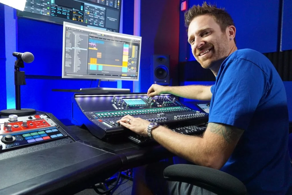 giao diện của ALLEN & HEATH SQ7