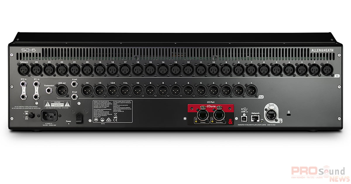 Bàn mixer dễ sử dụng