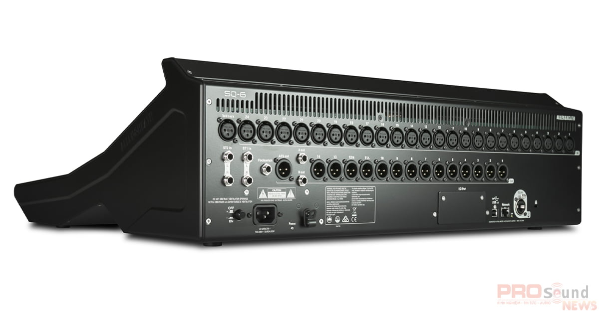 mixer giúp âm thanh luôn trong trẻo, thanh bạch