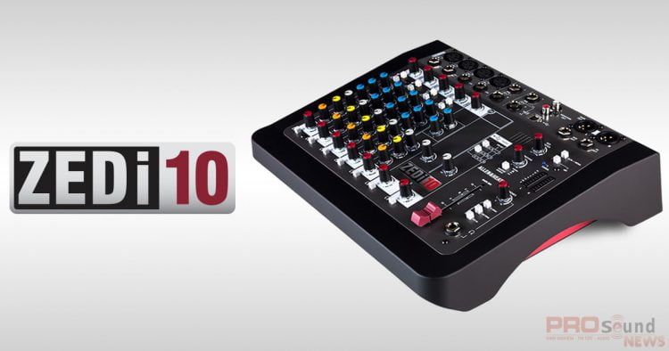 Mixer Allen Heath ZEDi-10 Đánh giá