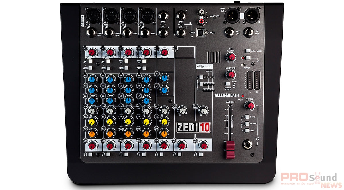 Mixer Allen Heath ZEDi-10 cao cấp