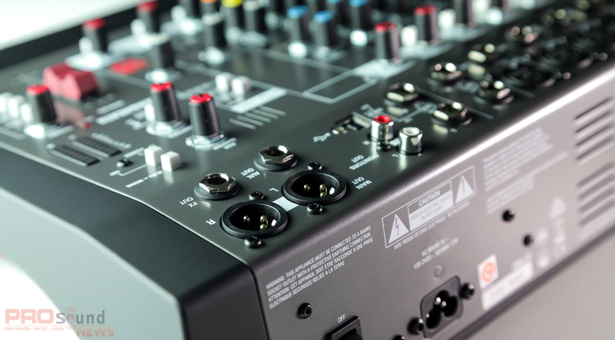 Mixer Allen Heath ZEDi-10 mang đến âm thanh trong trẻo