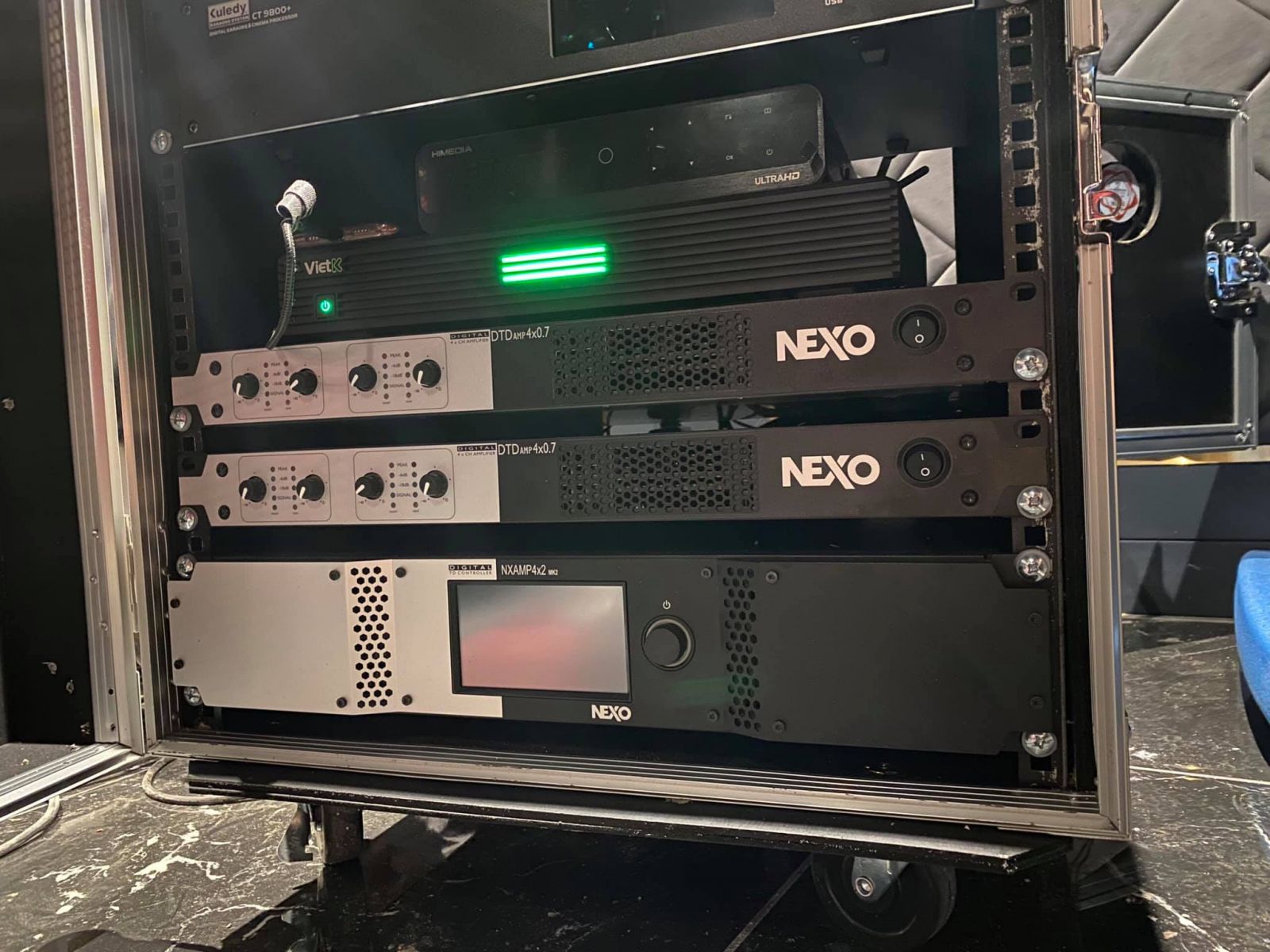 Công Suất 1U Nexo DTD AMP 4X0-7