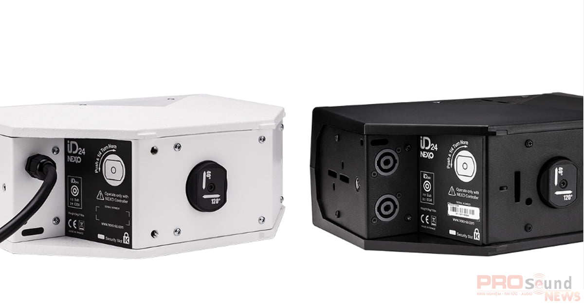 kết nối Loa full range NEXO ID24 