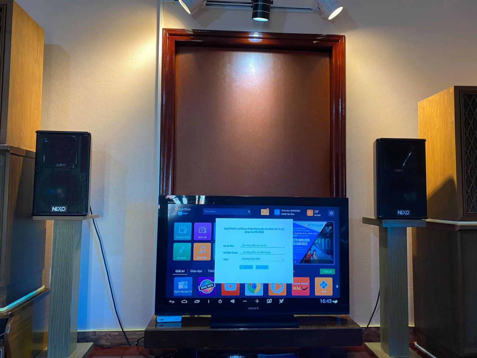 chân đế loa nexo