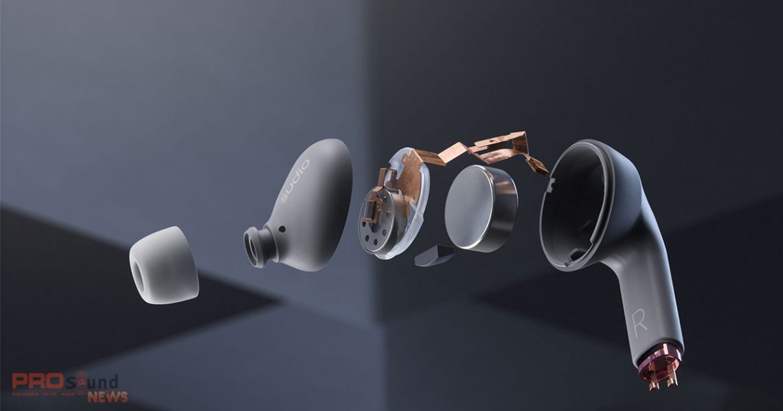 cấu tạo tai nghe dirac Sudio E2