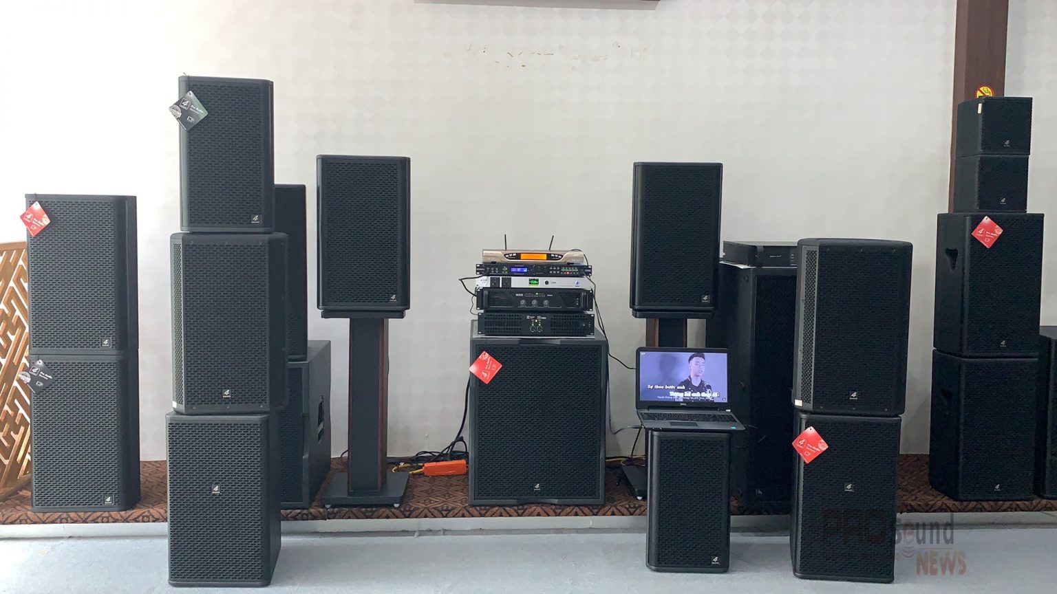 Dàn âm thanh bị lỗi cách xử lý.