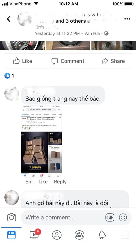 comment