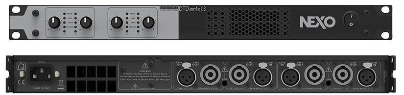 1 cục đẩy 1U NEXO DTD AMP 4X1.3