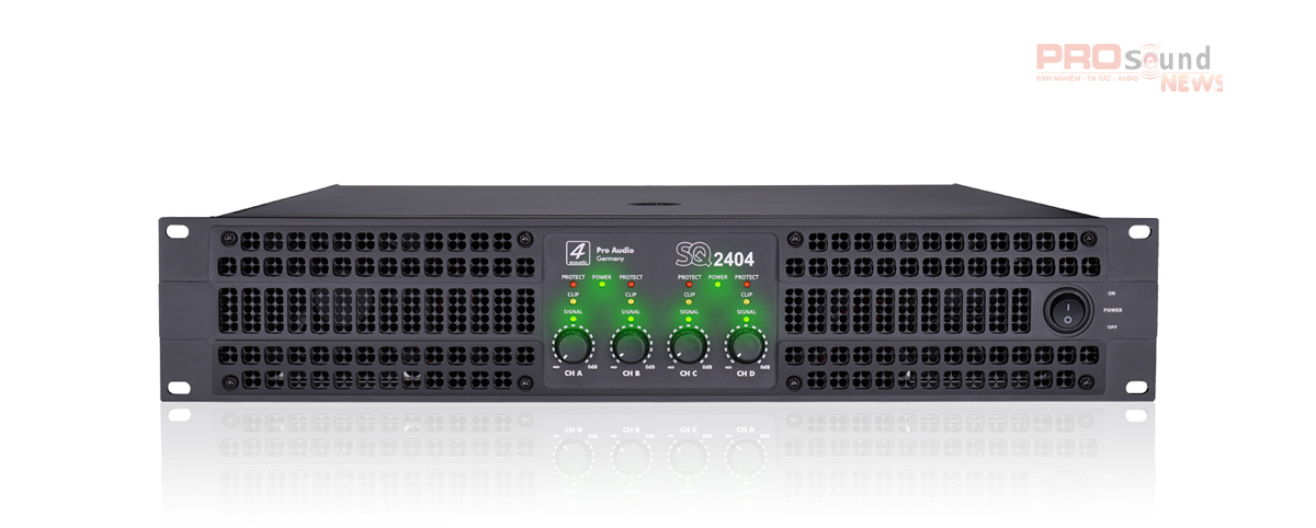 cục đẩy 4 kênh 4Acoustic SQ 2404