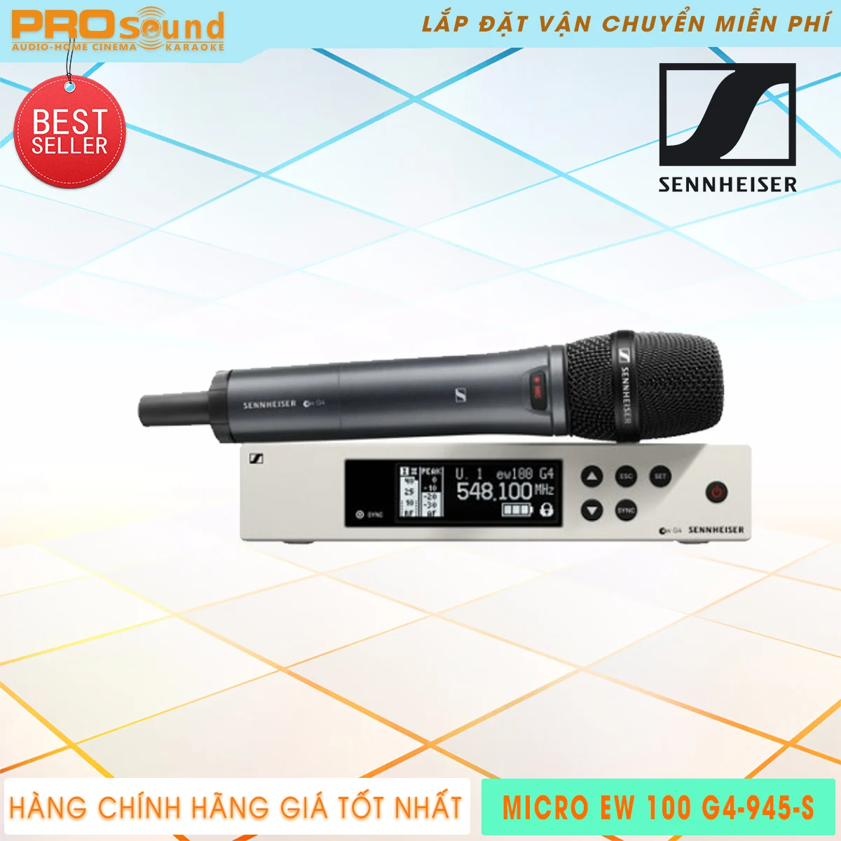 Micro Sennheiser EW 100 G4-865-S