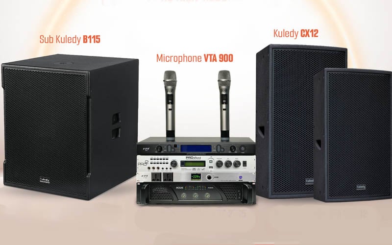 Dàn karaoke gia đình Kuledy CX12 [Dàn 01]: