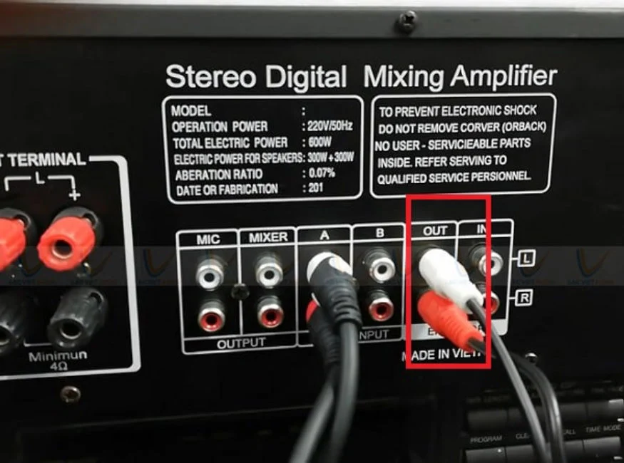 Kết nối Equalizer với Amply theo cách đơn giản