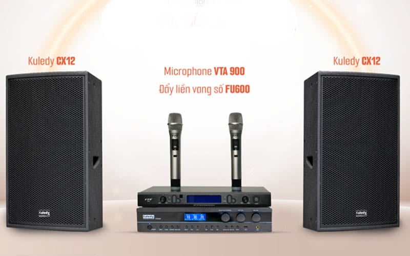 Dàn karaoke gia đình Kuledy CX12 [Dàn 02]: