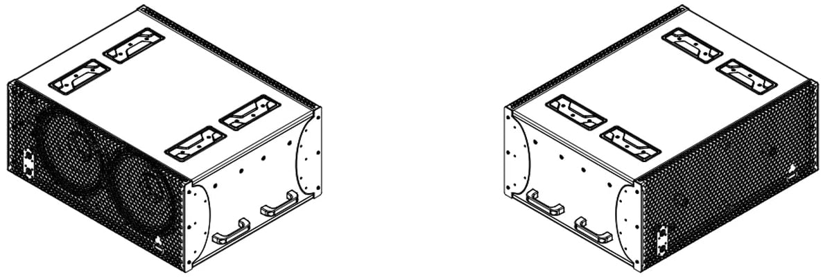 Loa siêu trầm siêu nhỏ gọn Adamson IS213