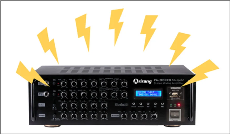 Giải pháp khắc phục tình trạng amply bị hú
