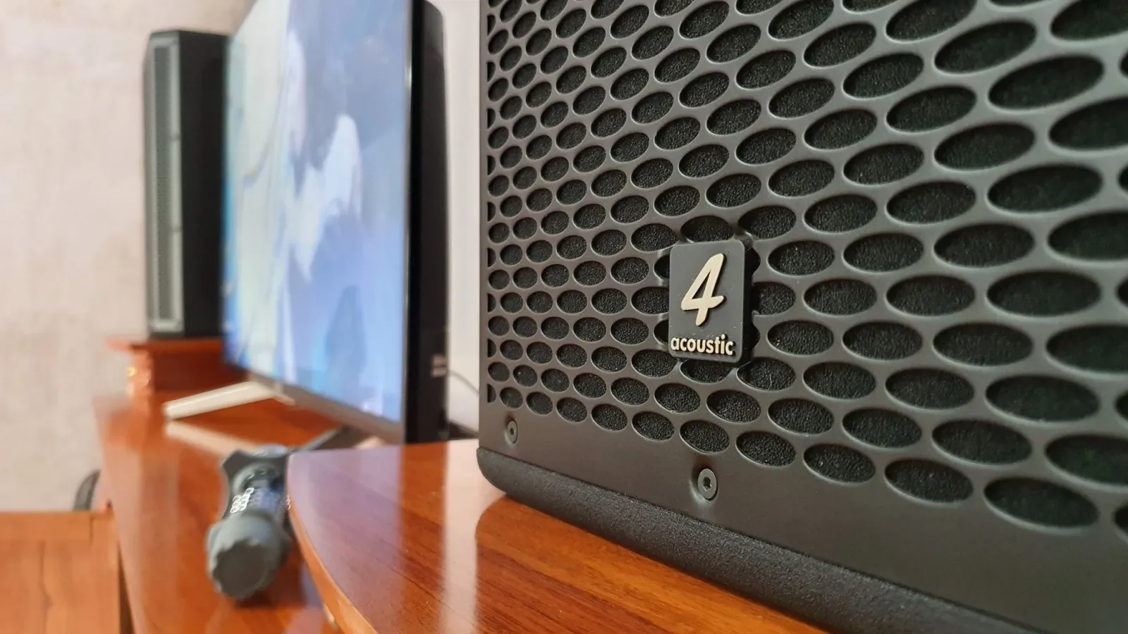 mẫu loa hát karaoke