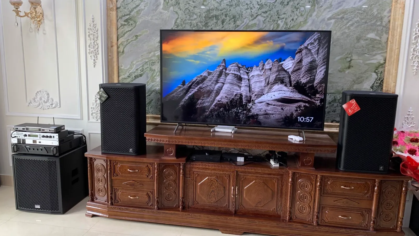 bộ d&agrave;n karaoke