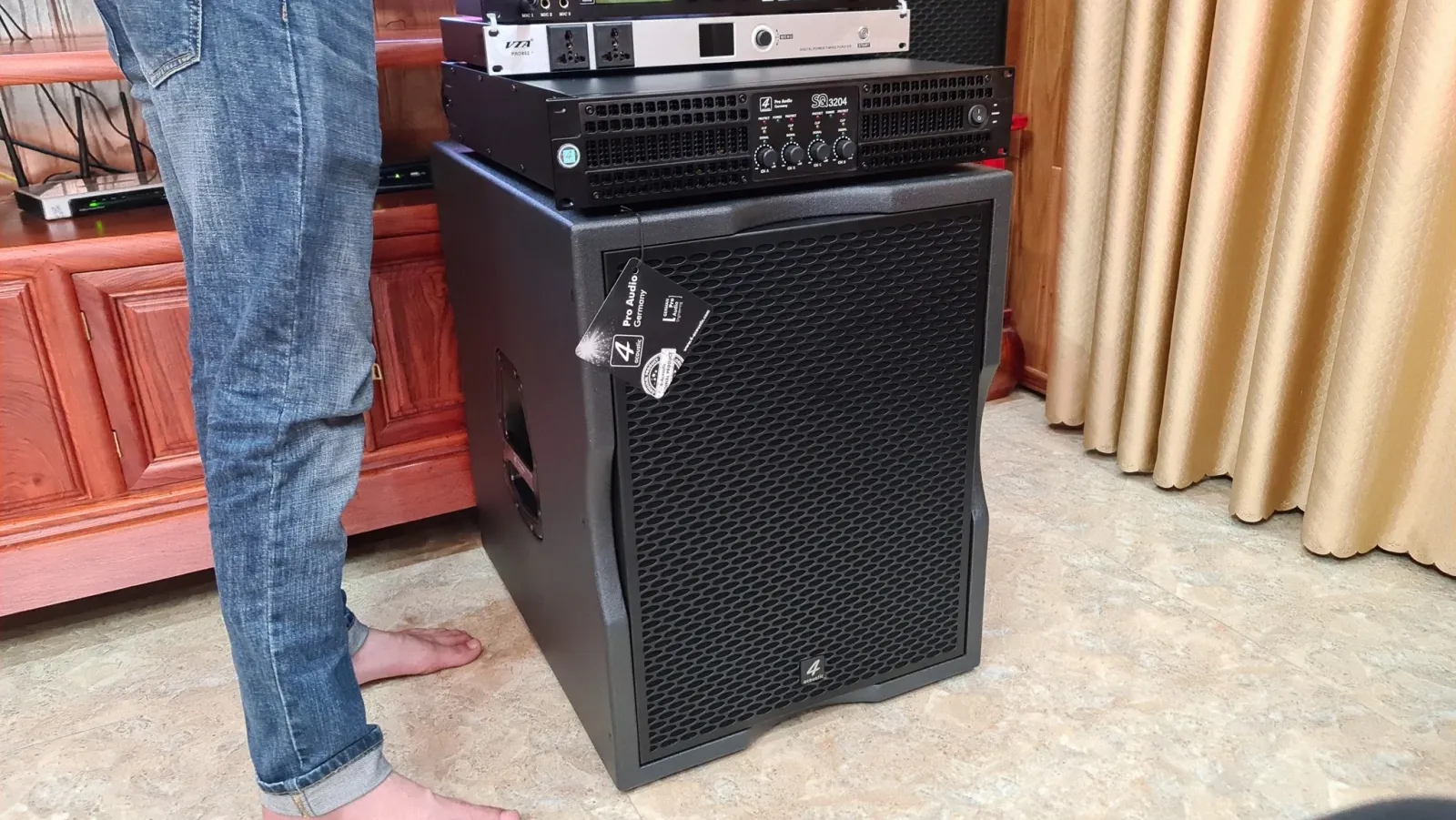 Lắp đặt dàn karaoke 4Acoustic 112Q ở Hải Dương