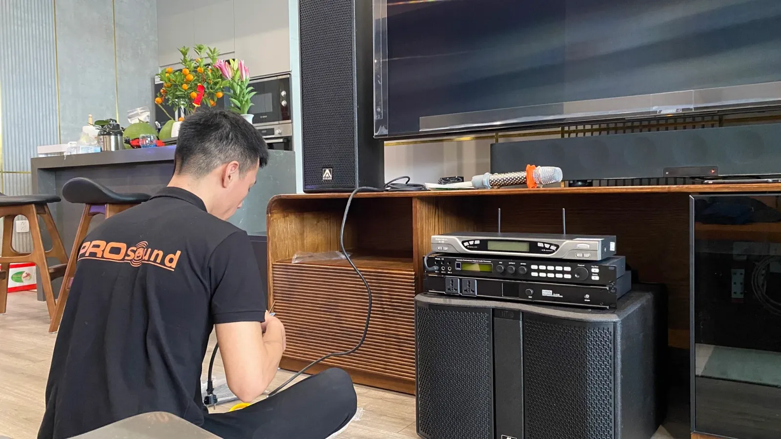 dàn âm thanh karaoke