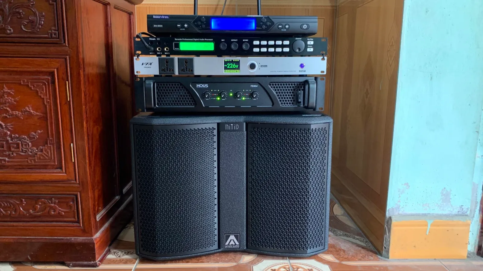 bộ dàn karaoke cao cấp