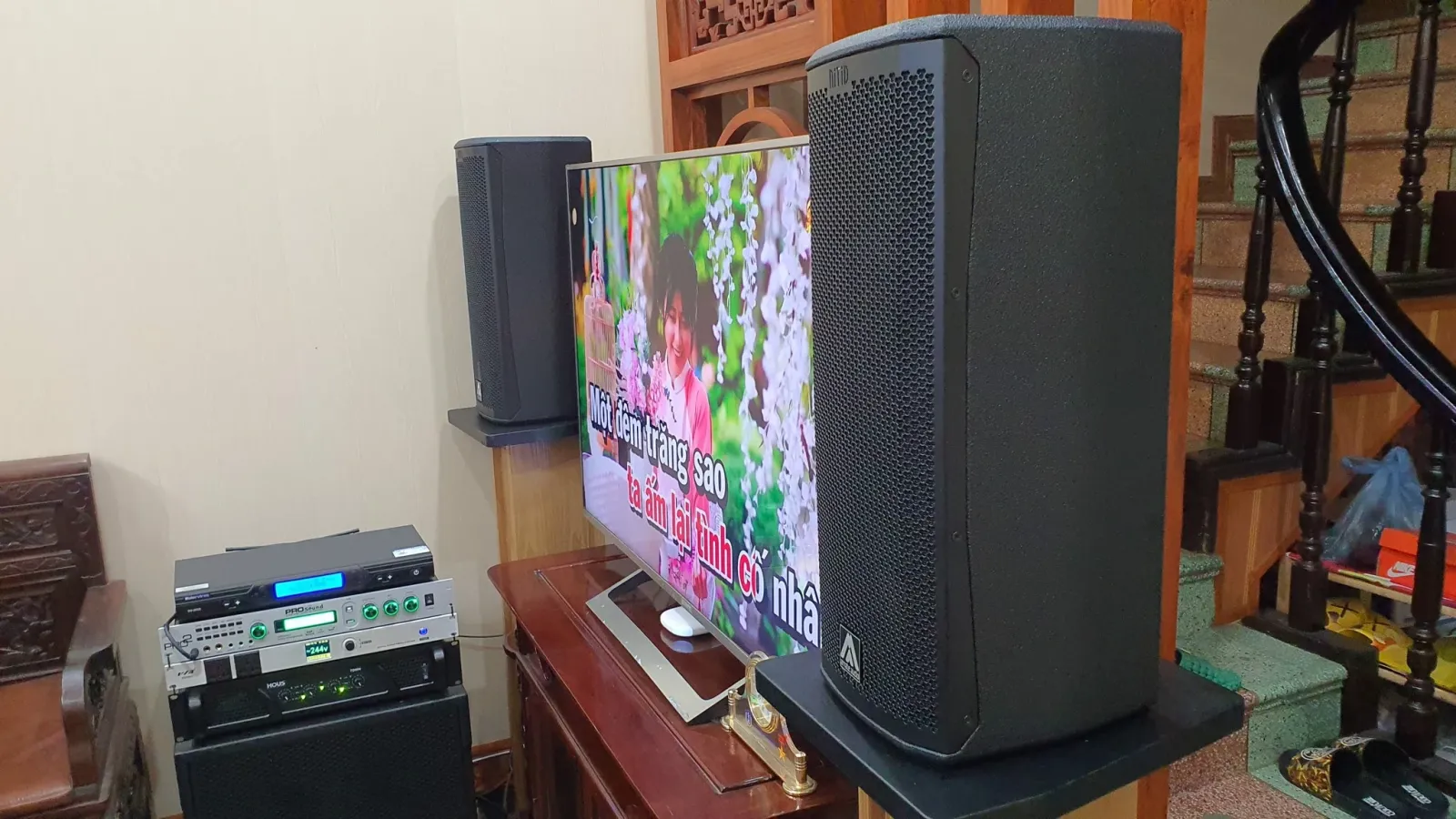 dàn karaoke gia đình