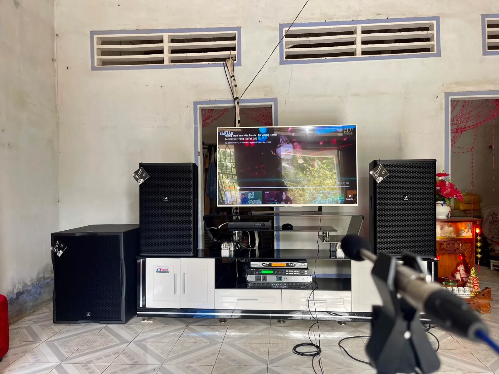 bộ d&agrave;n karaoke cao cấp