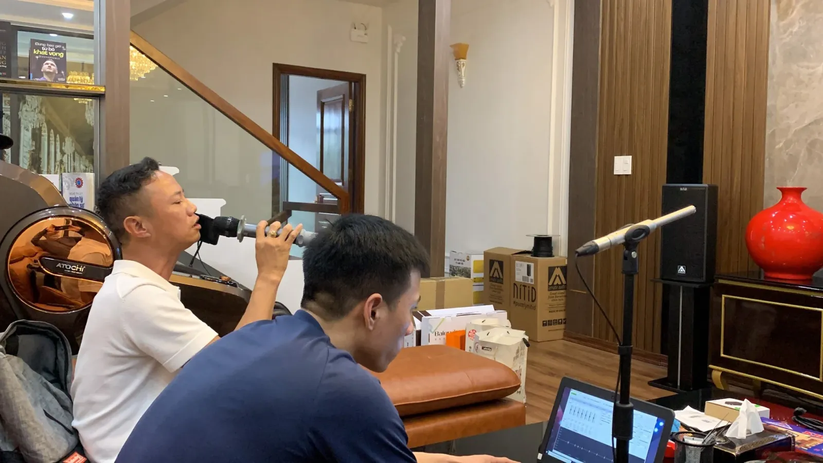 bộ karaoke gia đình