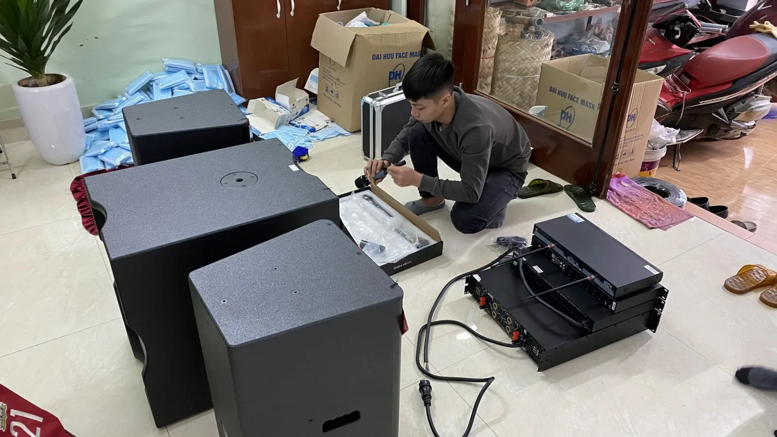 dàn karaoke gia đình