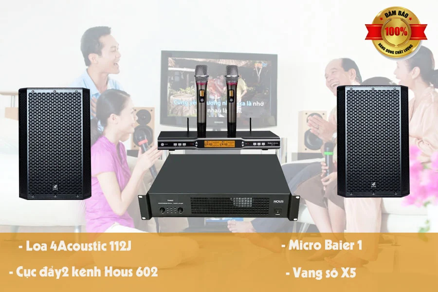 Dàn karaoke gia đình số 4