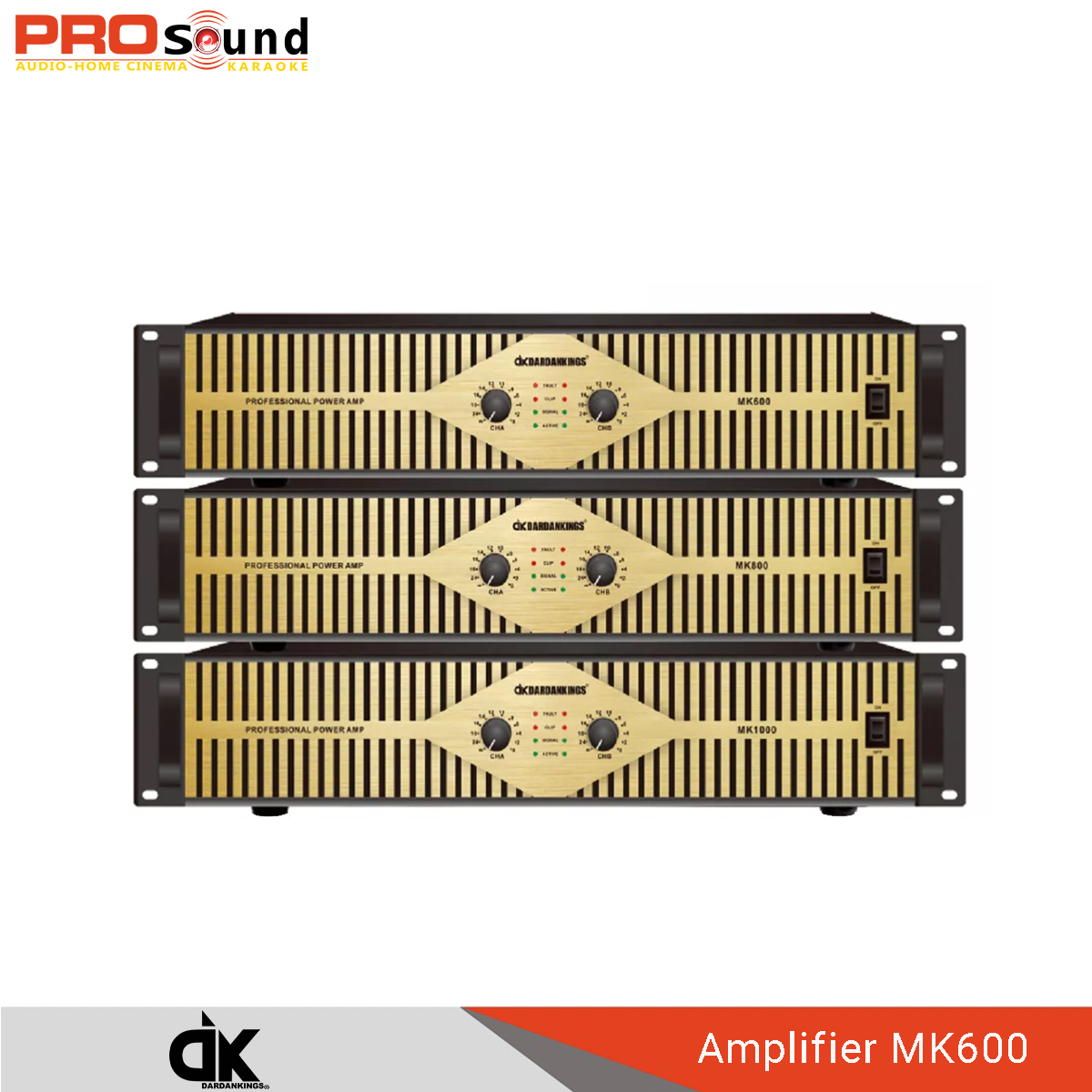 Amplifier 1U DK X4 1500 
