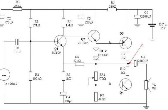 Nguyên lý hoạt động của mạch khuếch đại âm thanh
