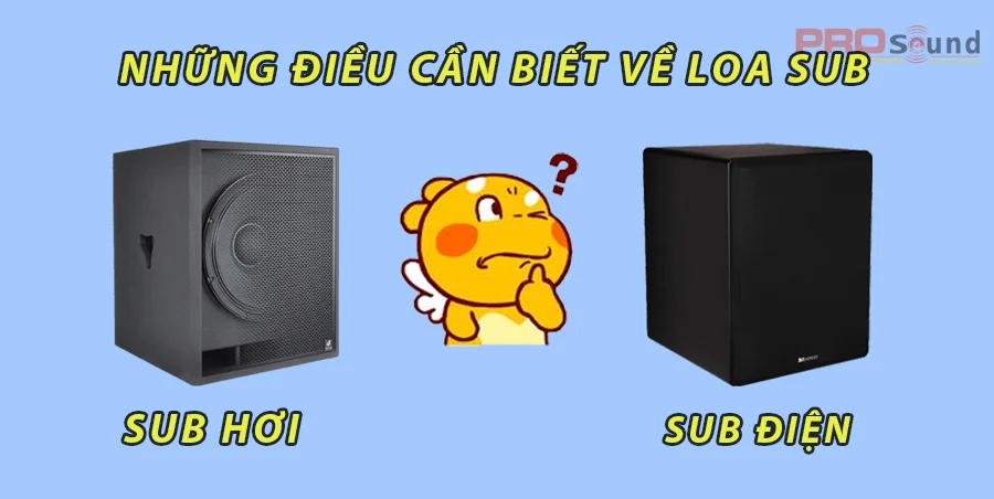 Loa sub là gì? Chức năng của loa sub trong dàn karaoke - Pro Sound ...