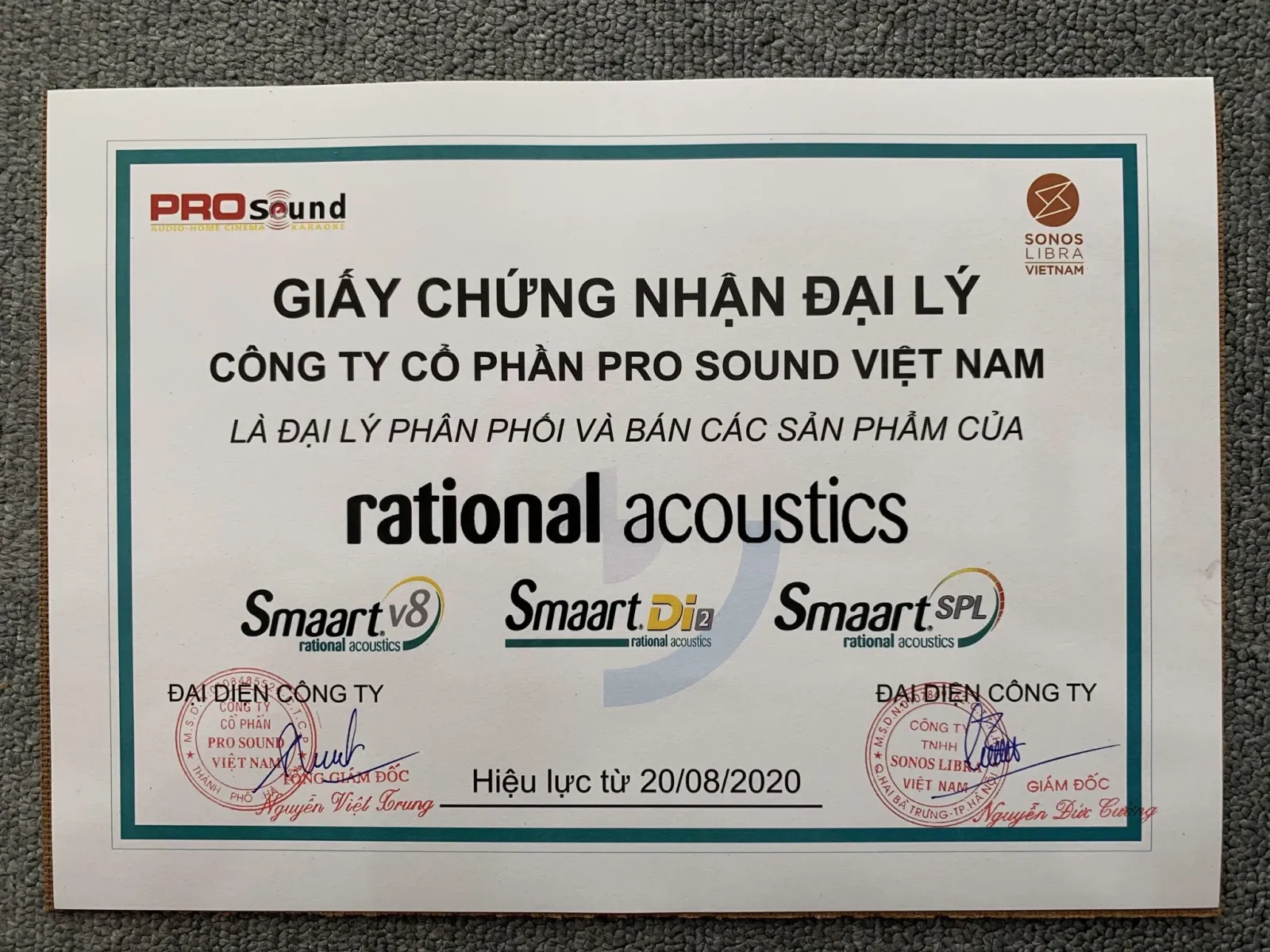 giấy chứng nhận 3