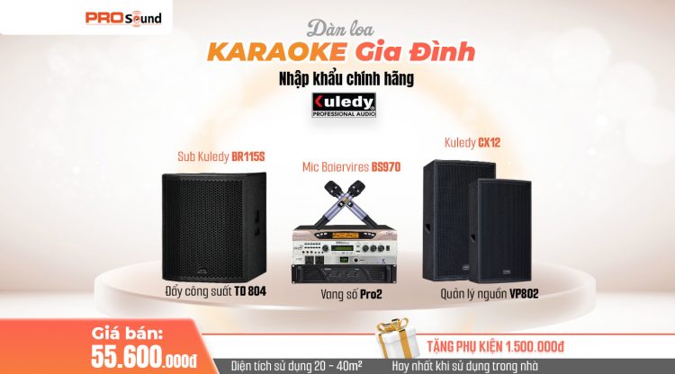 DÀN LOA KARAOKE QUỐC DÂN KULEDY