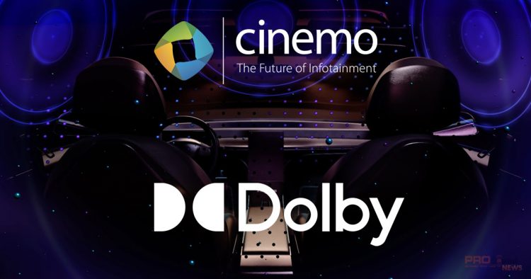 Dolby hợp tác với Cinemo để tăng tốc trải nghiệm âm nhạc Dolby Atmos trong ô tô