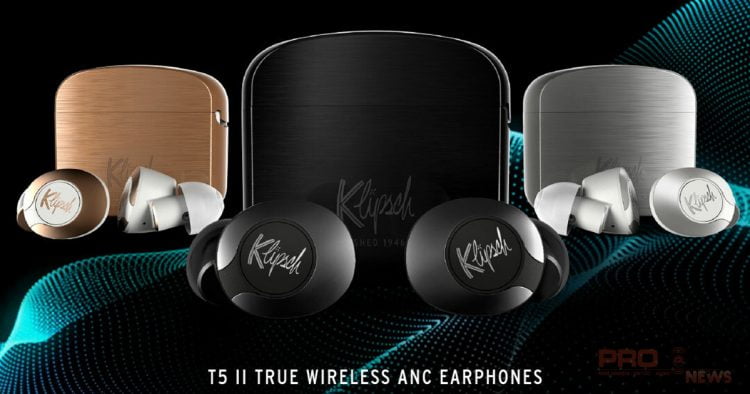Klipsch cho ra mắt ai nghe ANC không dây Klipsch T5 II